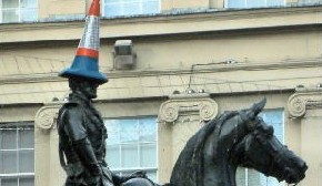 Estatua del Duque de Wellington - Glasgow