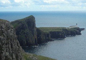 Acantilados Waterstein y faro Neist - Isla de Skye