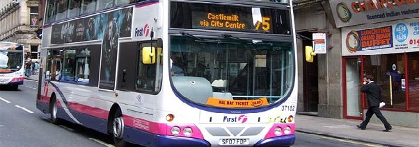 Autobus en Glasgow